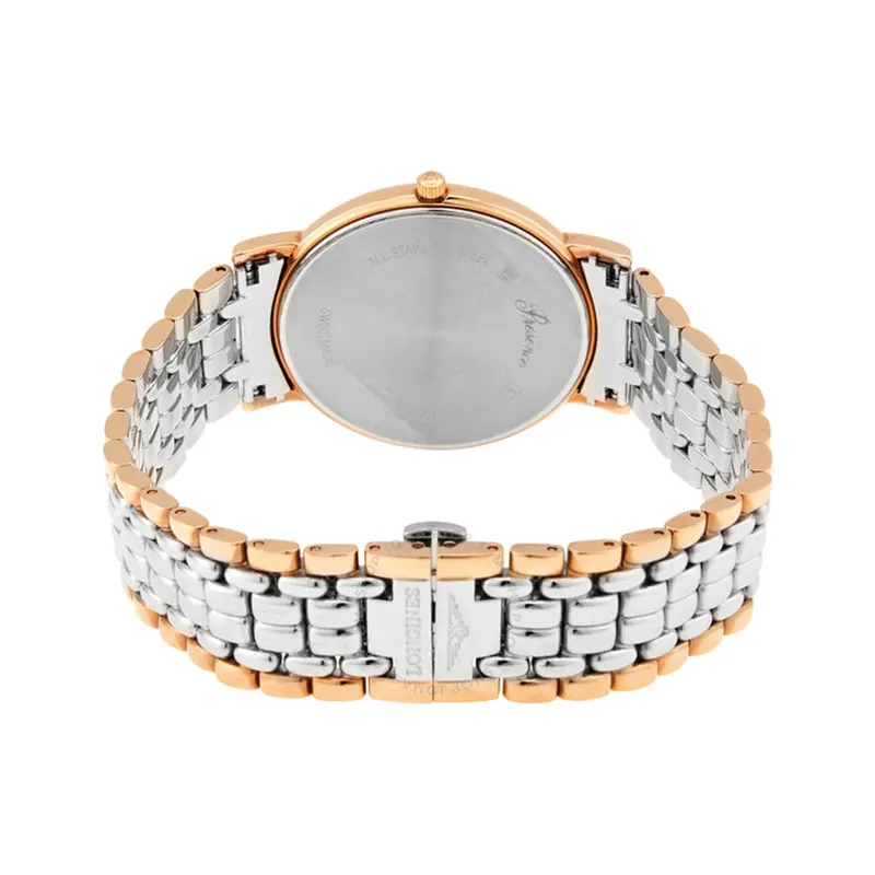 Longines Classic Two-tone Rose-gold PVD Men's Watch- L4.790.1.11.7